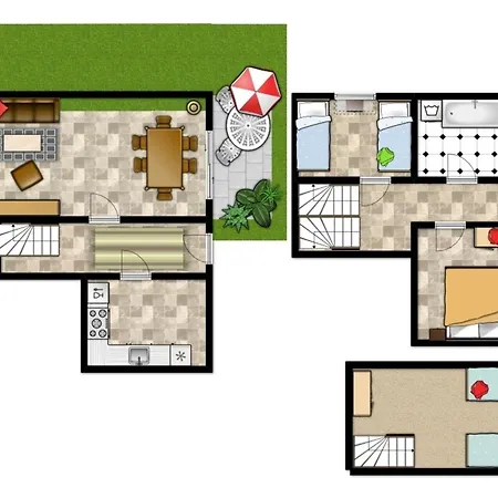 Ferienhaus Haus Sanddorn Whg 14 B *